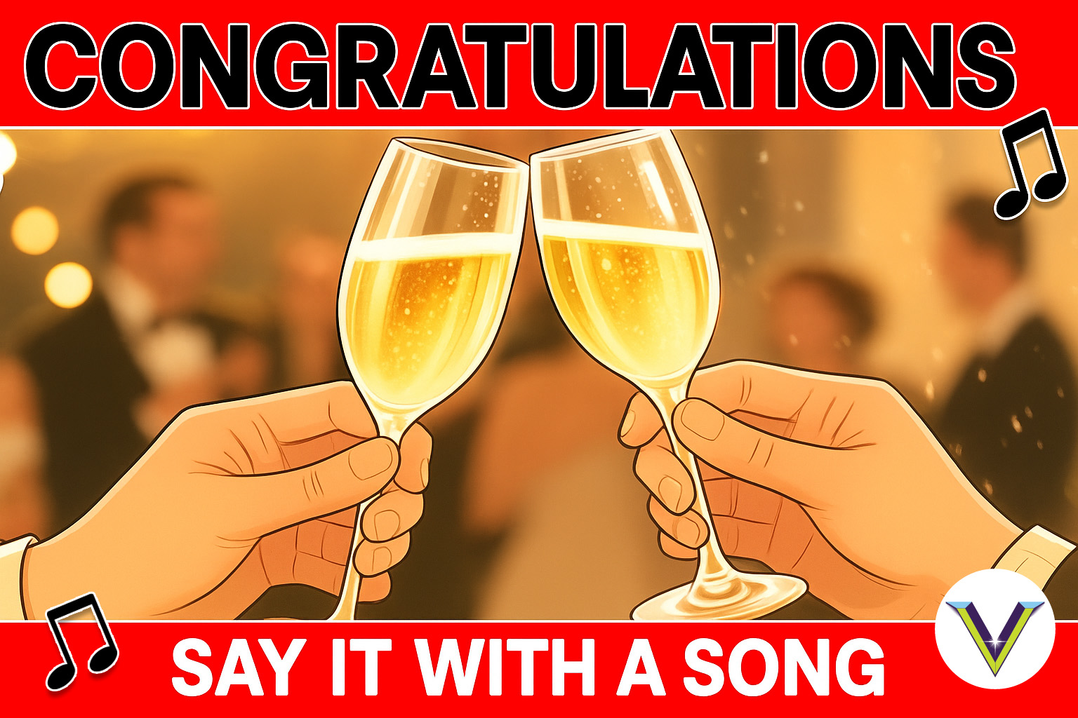 Happy Anniversary Song Template Thumbnail