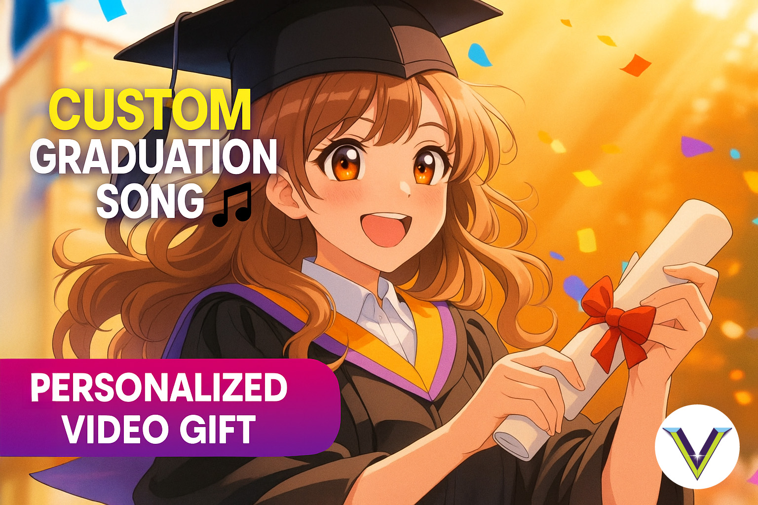 Graduation Congratulations Song Template Thumbnail